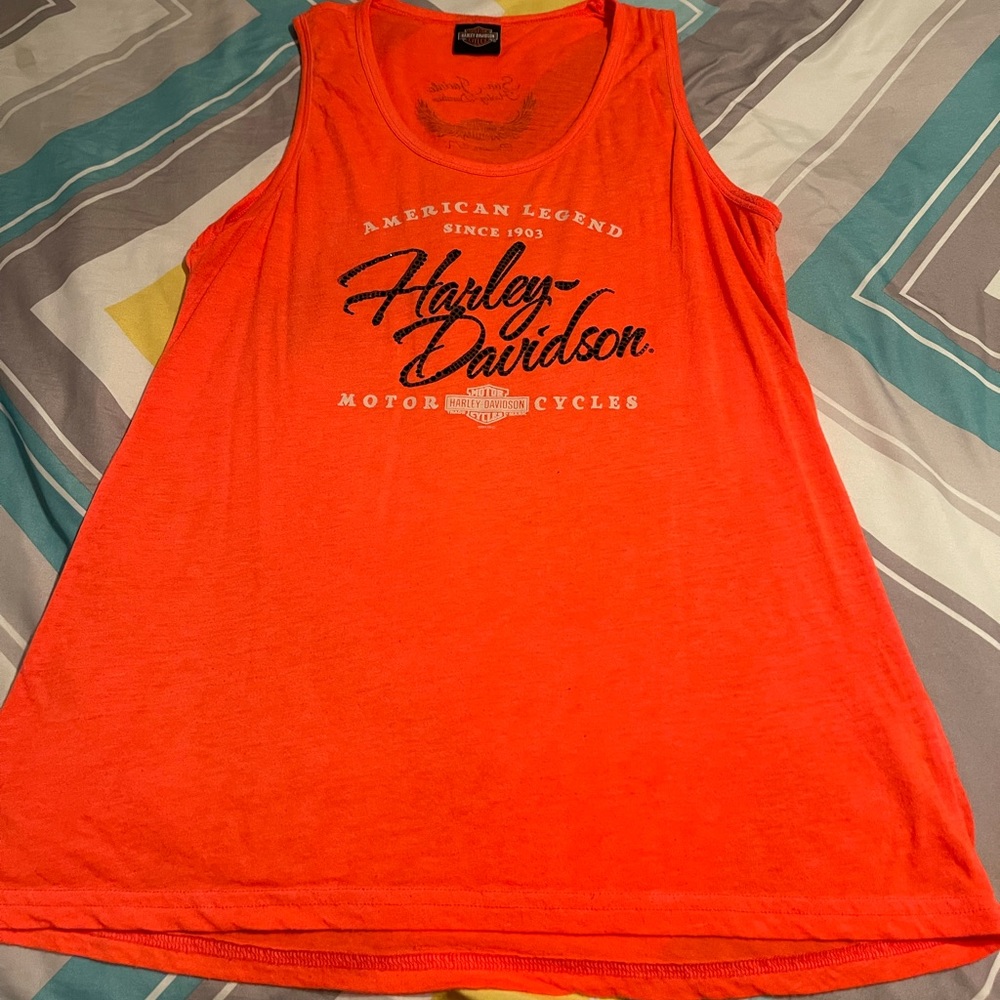 Orange tank